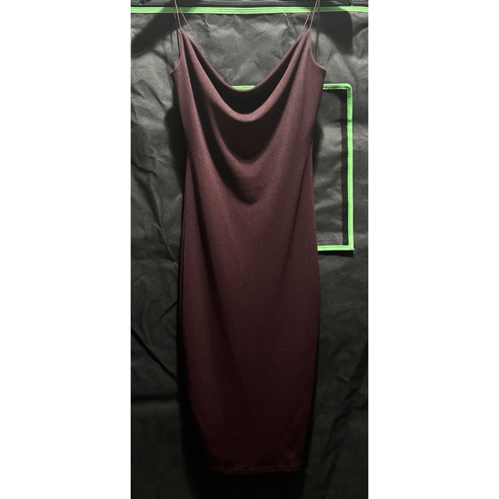 Size XS - Fashion Nova Slip dress Cowl Neckline Spaghetti Straps.